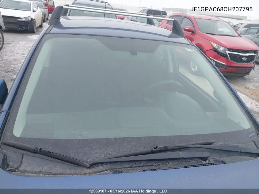 2012 SUBARU IMPREZA VIN JF1GPAC68CH207795 — фото 18