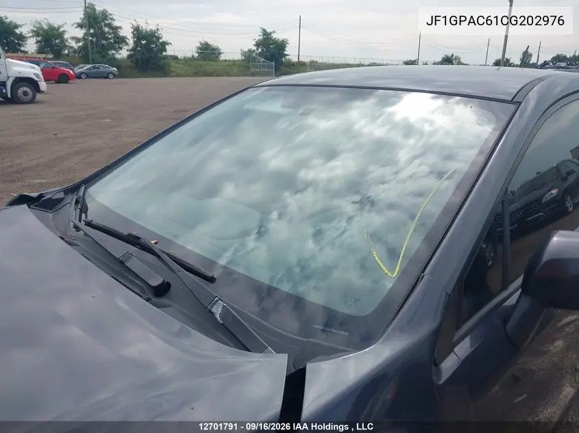 2012 SUBARU IMPREZA VIN JF1GPAC61CG202976 — фото 18