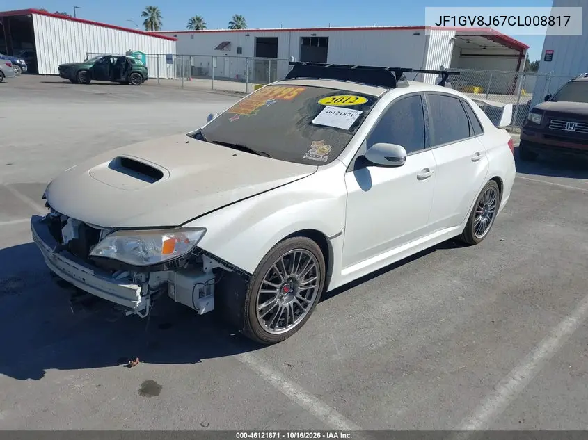 2012 SUBARU IMPREZA VIN JF1GV8J67CL008817 — фото 2