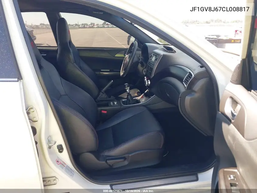 2012 SUBARU IMPREZA VIN JF1GV8J67CL008817 — фото 5