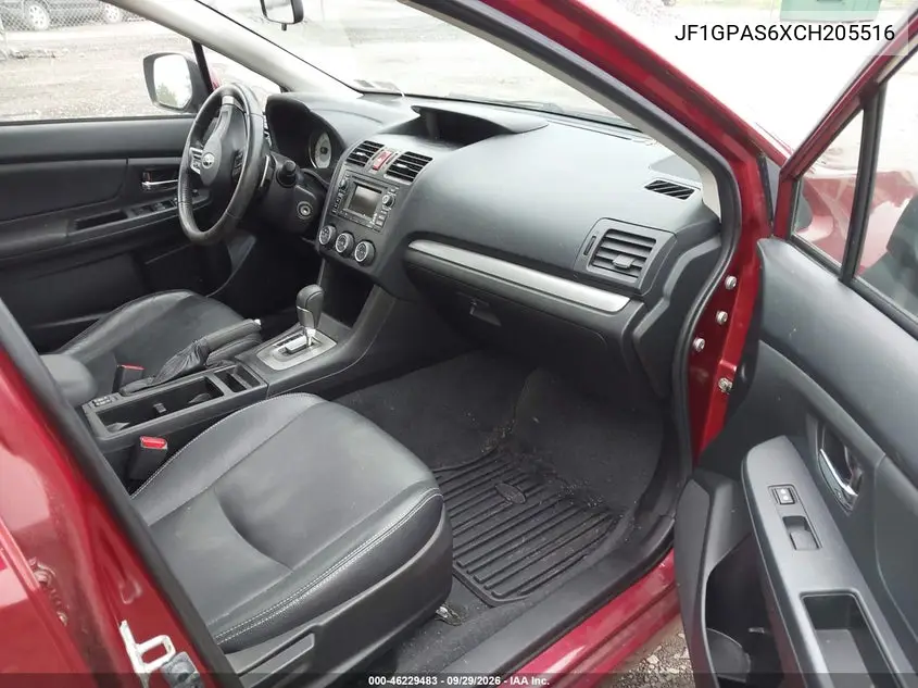 2012 SUBARU IMPREZA VIN JF1GPAS6XCH205516 — фото 5