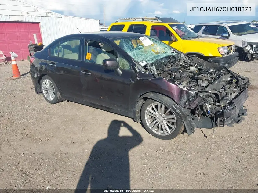 SUBARU IMPREZA 2012, VIN JF1GJAH67CH018873