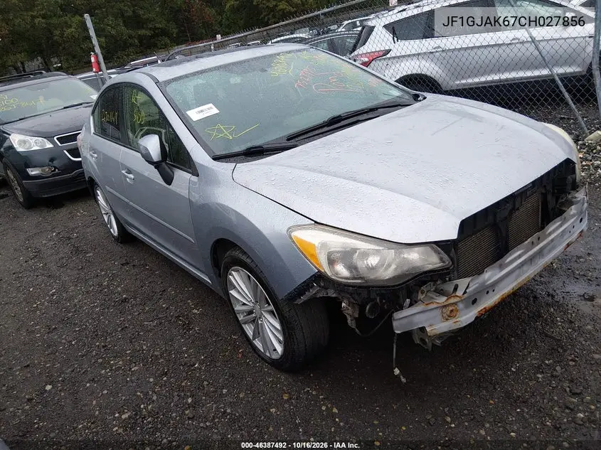 SUBARU IMPREZA 2012, VIN JF1GJAK67CH027856