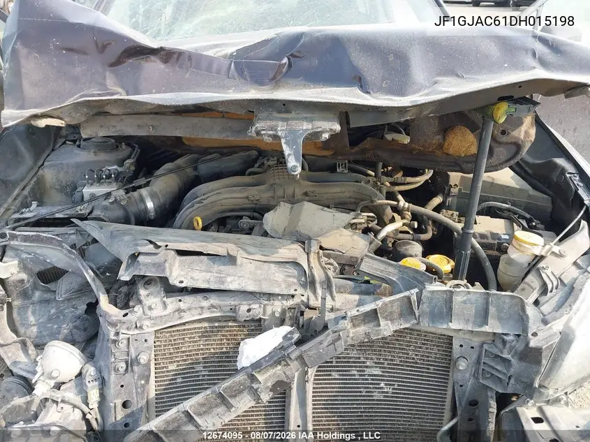 2013 SUBARU IMPREZA VIN JF1GJAC61DH015198 — фото 10