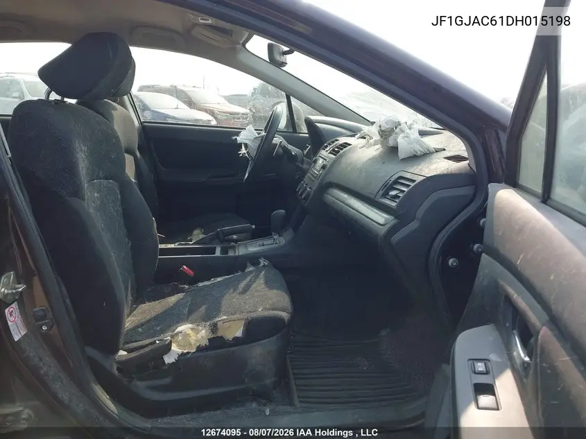 2013 SUBARU IMPREZA VIN JF1GJAC61DH015198 — фото 5
