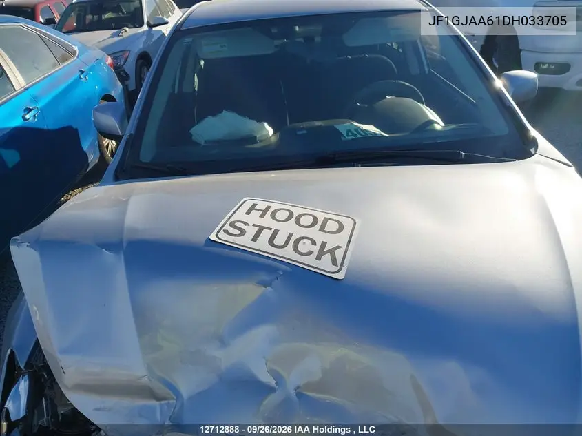 2013 SUBARU IMPREZA VIN JF1GJAA61DH033705 — фото 10