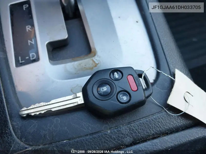 2013 SUBARU IMPREZA VIN JF1GJAA61DH033705 — фото 11