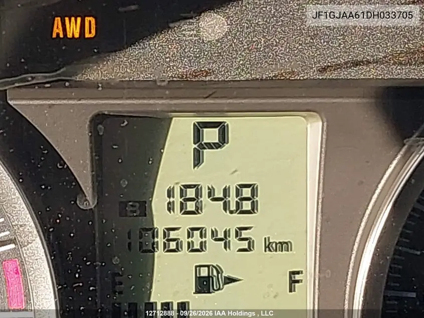 2013 SUBARU IMPREZA VIN JF1GJAA61DH033705 — фото 15