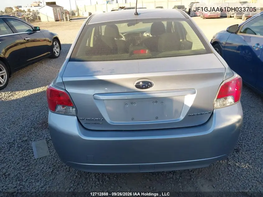 2013 SUBARU IMPREZA VIN JF1GJAA61DH033705 — фото 16