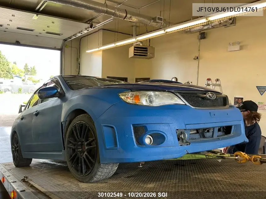 SUBARU IMPREZA 2013, VIN JF1GV8J61DL014761