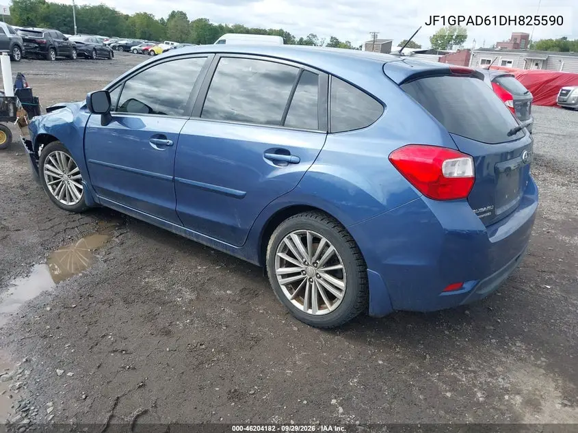 2013 SUBARU IMPREZA VIN JF1GPAD61DH825590 — фото 3