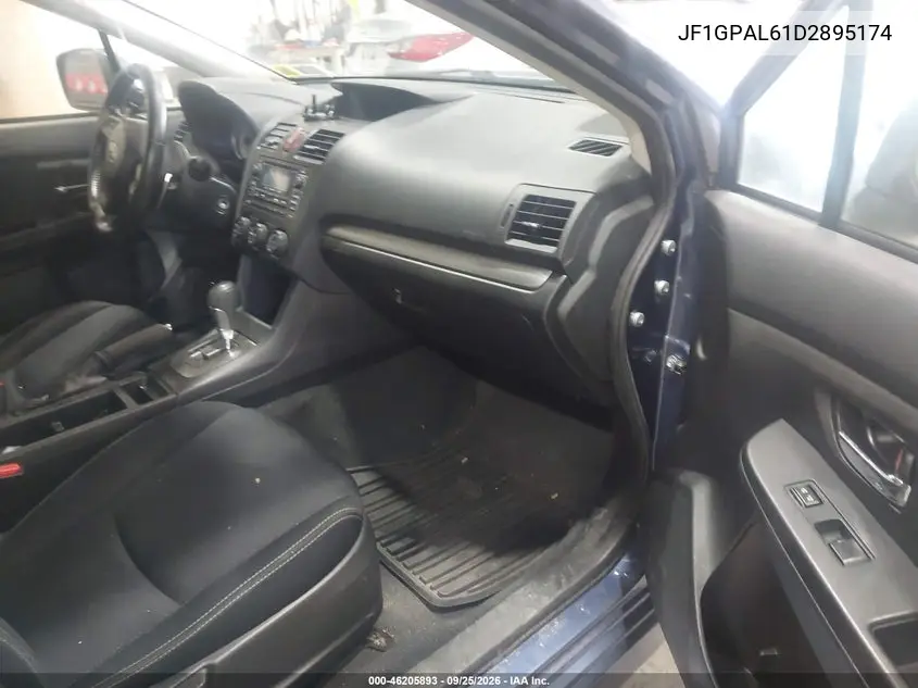 2013 SUBARU IMPREZA VIN JF1GPAL61D2895174 — фото 5