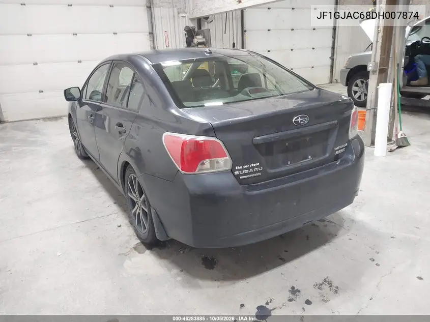 2013 SUBARU IMPREZA VIN JF1GJAC68DH007874 — фото 3