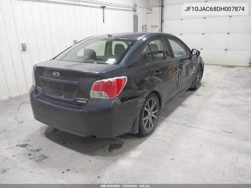 2013 SUBARU IMPREZA VIN JF1GJAC68DH007874 — фото 4