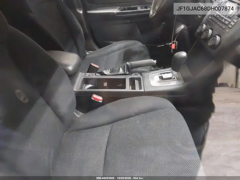 2013 SUBARU IMPREZA VIN JF1GJAC68DH007874 — фото 5