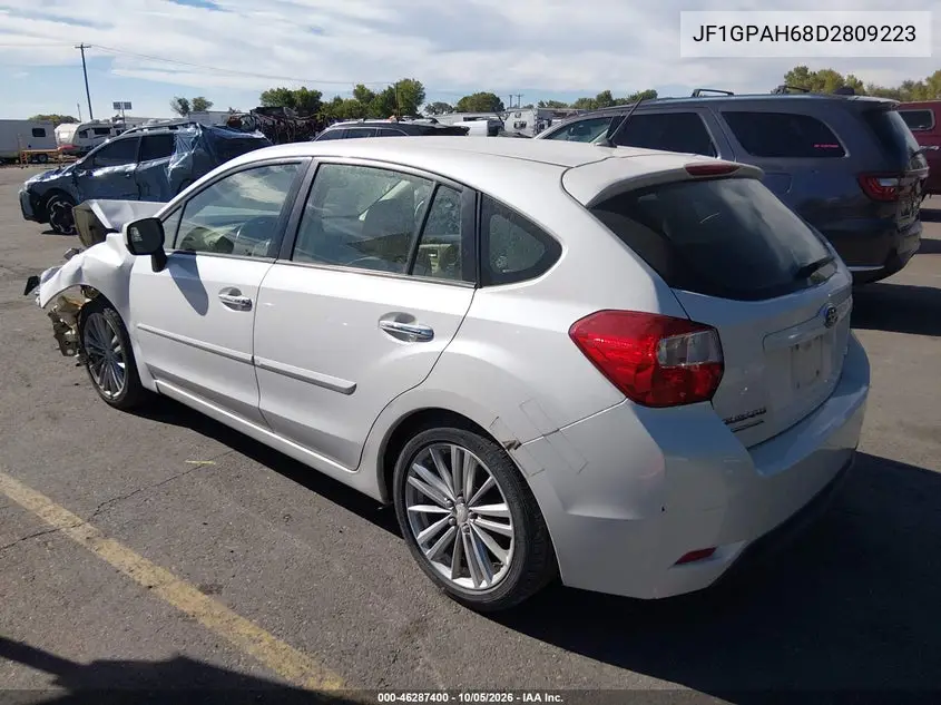 2013 SUBARU IMPREZA VIN JF1GPAH68D2809223 — фото 3