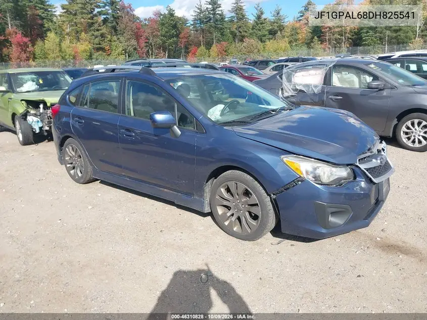 SUBARU IMPREZA 2013, VIN JF1GPAL68DH825541