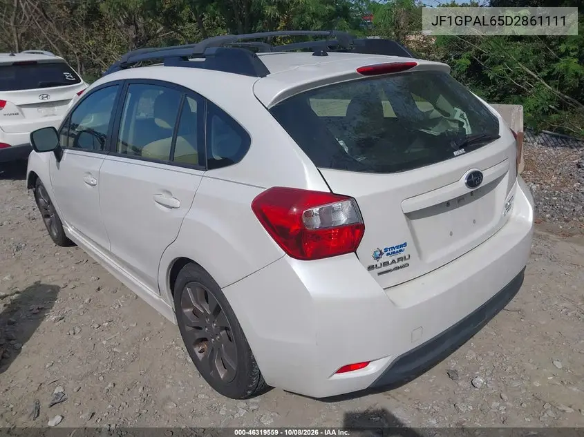 2013 SUBARU IMPREZA VIN JF1GPAL65D2861111 — фото 3