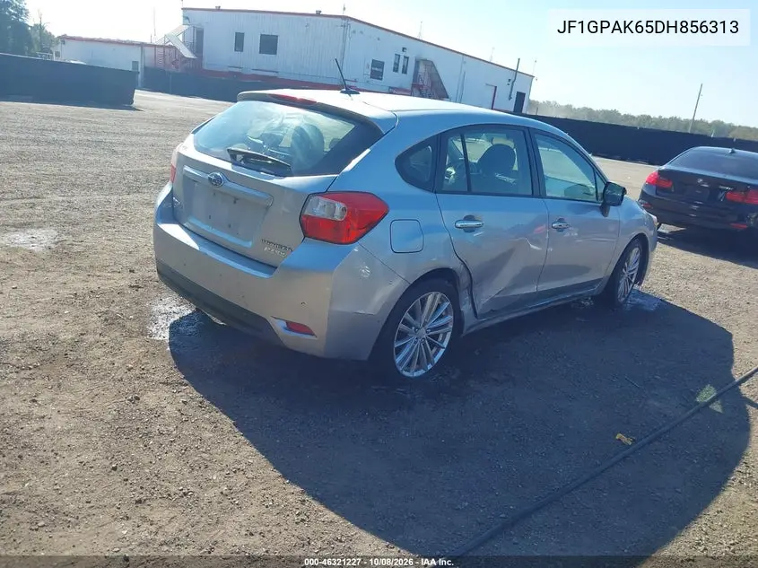 2013 SUBARU IMPREZA VIN JF1GPAK65DH856313 — фото 4