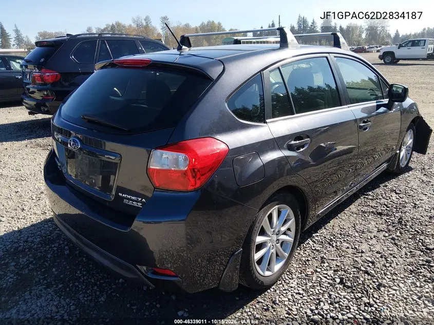 2013 SUBARU IMPREZA VIN JF1GPAC62D2834187 — фото 4