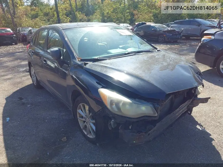 SUBARU IMPREZA 2013, VIN JF1GPAC62DH814065