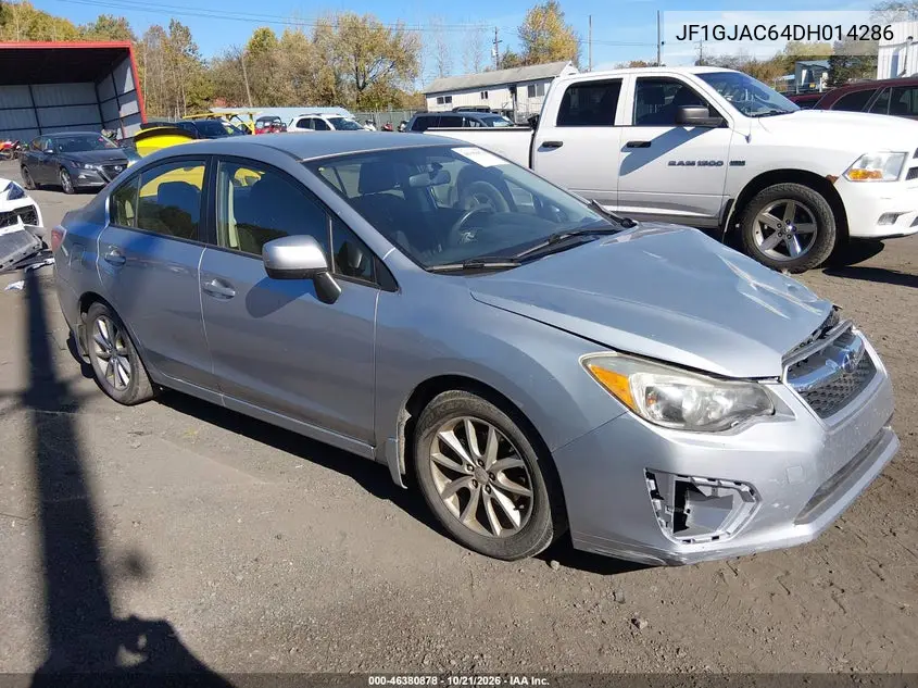 SUBARU IMPREZA 2013, VIN JF1GJAC64DH014286