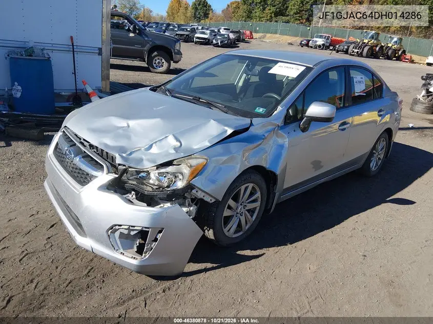 2013 SUBARU IMPREZA VIN JF1GJAC64DH014286 — фото 2
