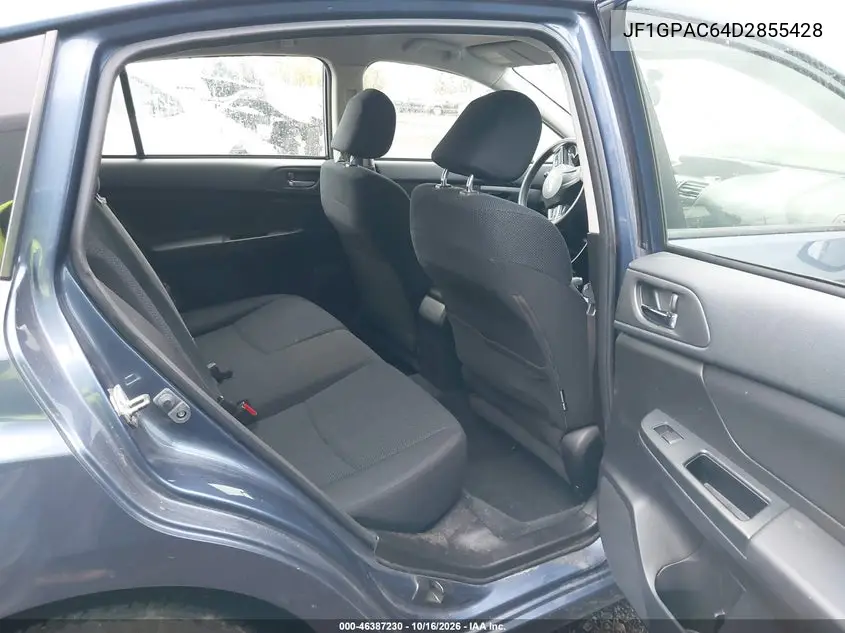 2013 SUBARU IMPREZA VIN JF1GPAC64D2855428 — фото 8