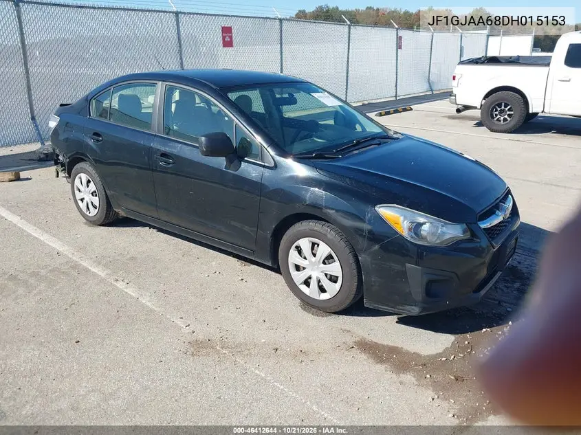 SUBARU IMPREZA 2013, VIN JF1GJAA68DH015153