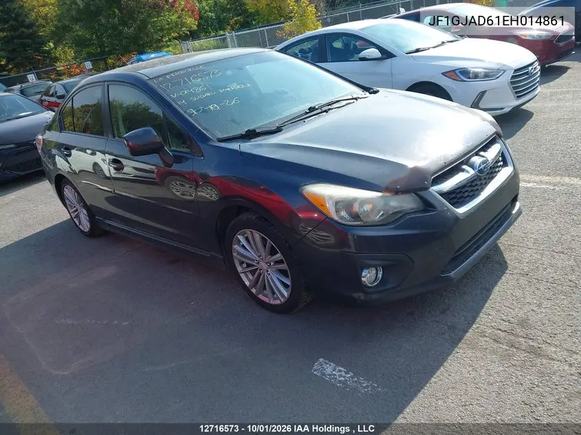 SUBARU IMPREZA 2014, VIN JF1GJAD61EH014861