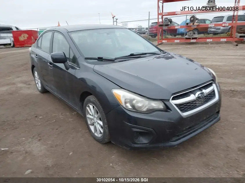 SUBARU IMPREZA 2014, VIN JF1GJAC6XEH004038