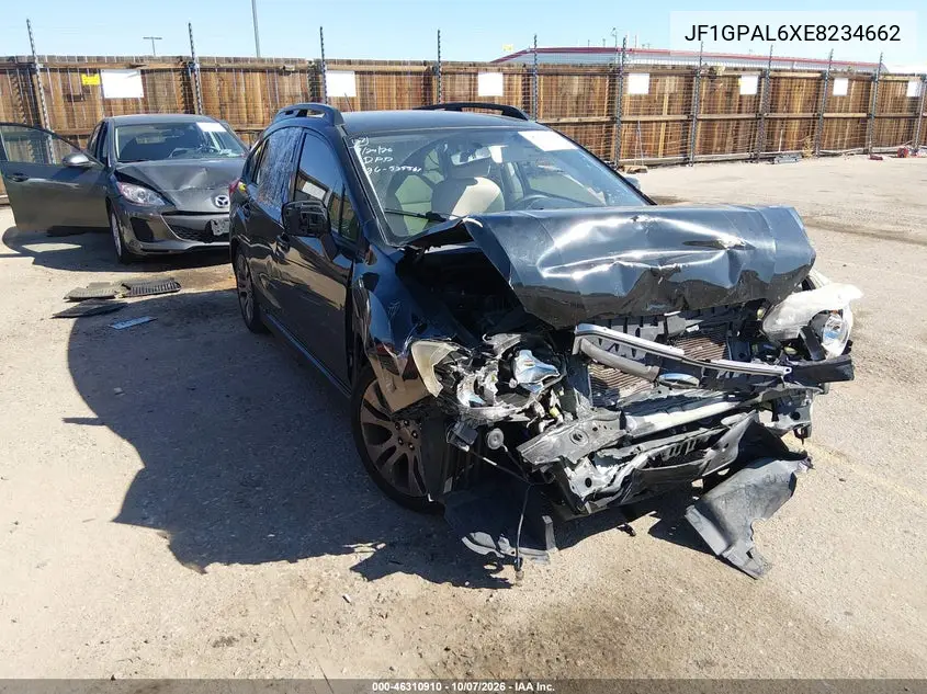 SUBARU IMPREZA 2014, VIN JF1GPAL6XE8234662