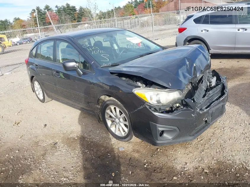 SUBARU IMPREZA 2014, VIN JF1GPAC68E8250424