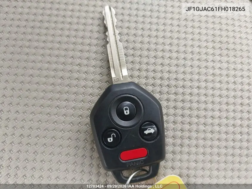 2015 SUBARU IMPREZA VIN JF1GJAC61FH018265 — фото 11
