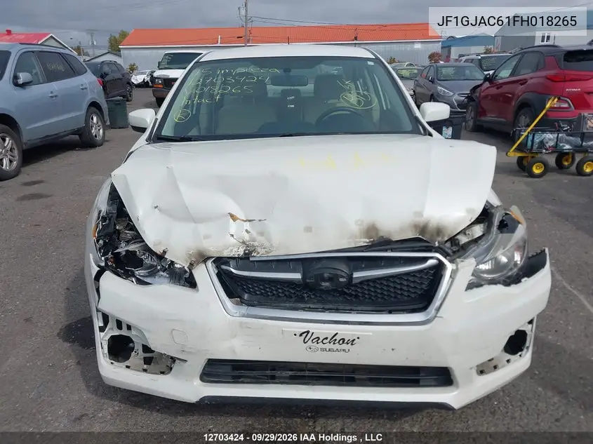 2015 SUBARU IMPREZA VIN JF1GJAC61FH018265 — фото 12