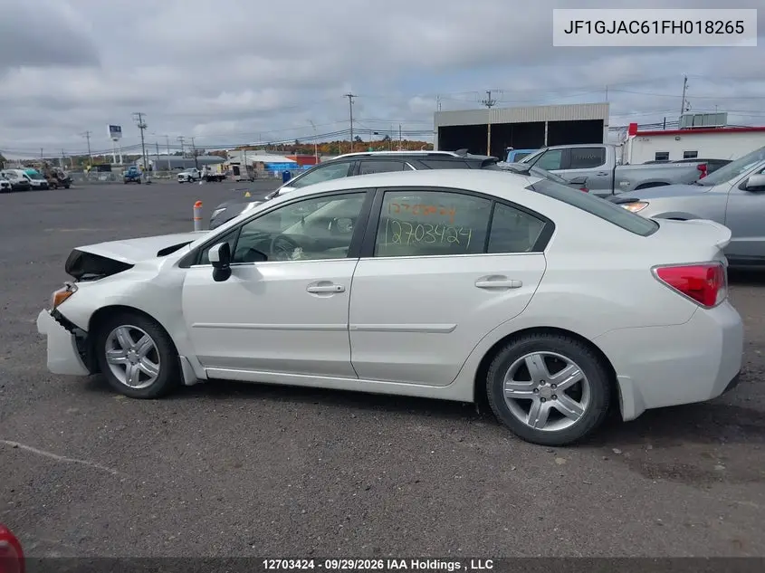 2015 SUBARU IMPREZA VIN JF1GJAC61FH018265 — фото 14