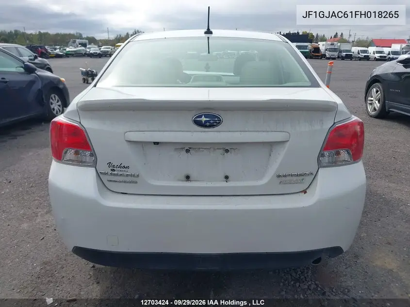 2015 SUBARU IMPREZA VIN JF1GJAC61FH018265 — фото 16