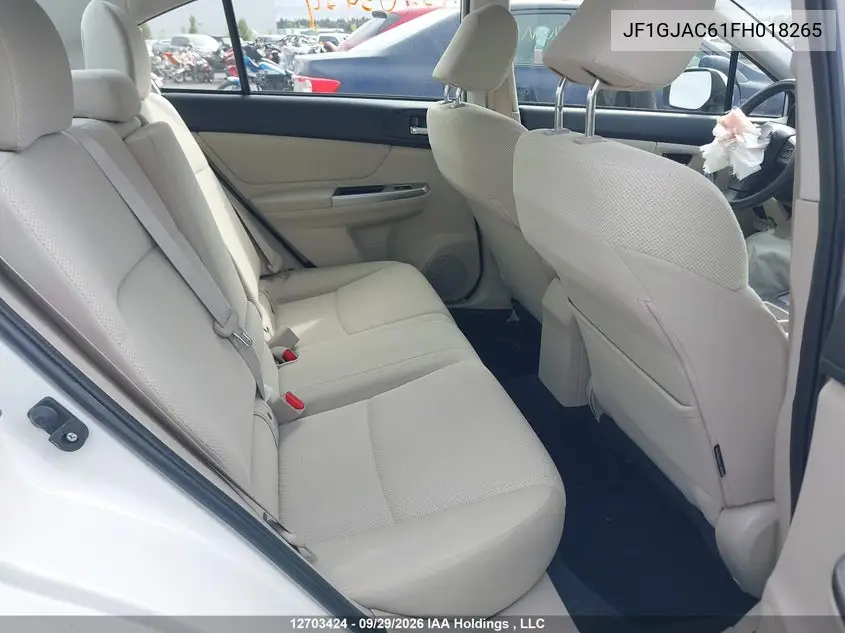 2015 SUBARU IMPREZA VIN JF1GJAC61FH018265 — фото 8