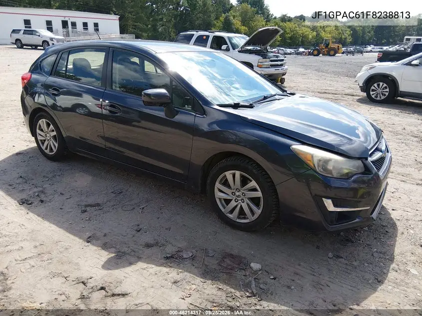 SUBARU IMPREZA 2015, VIN JF1GPAC61F8238813