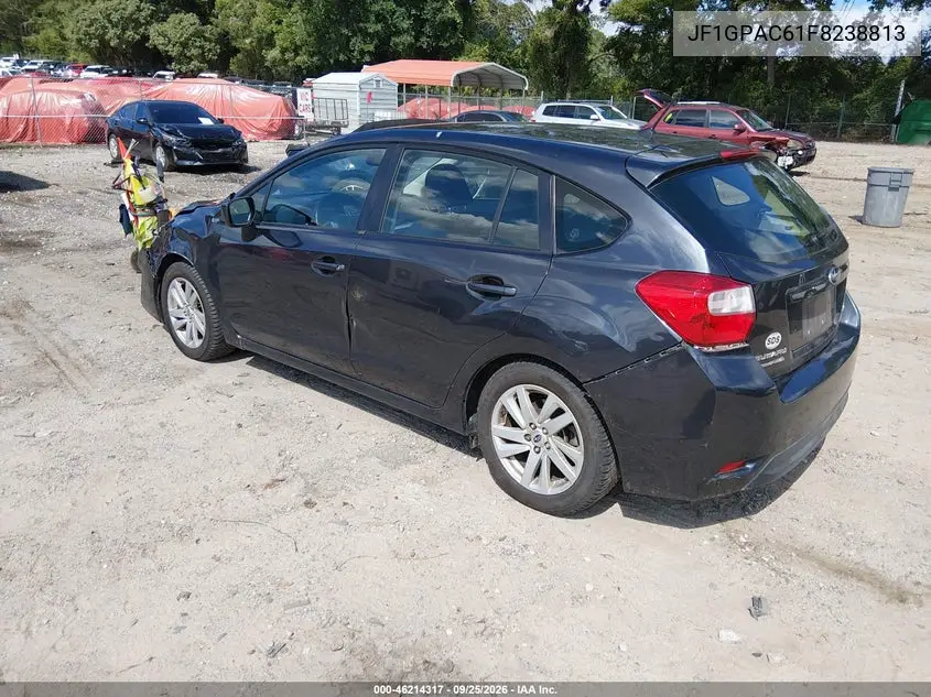 2015 SUBARU IMPREZA VIN JF1GPAC61F8238813 — фото 3
