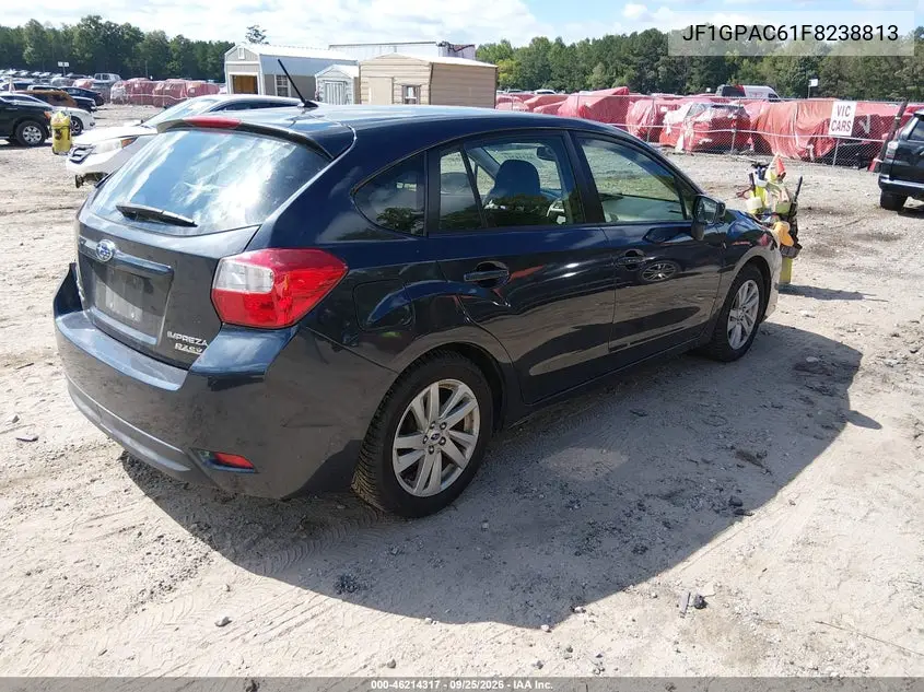 2015 SUBARU IMPREZA VIN JF1GPAC61F8238813 — фото 4