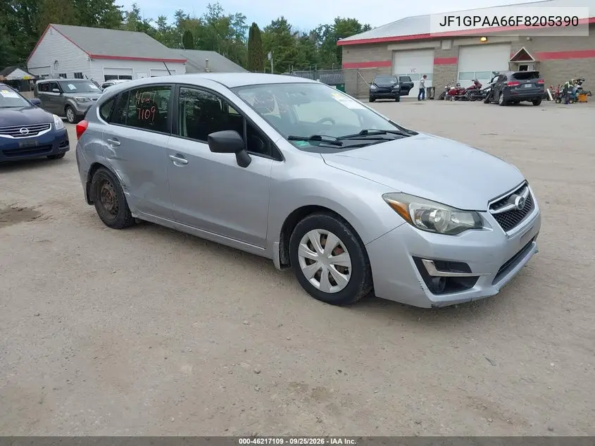 SUBARU IMPREZA 2015, VIN JF1GPAA66F8205390