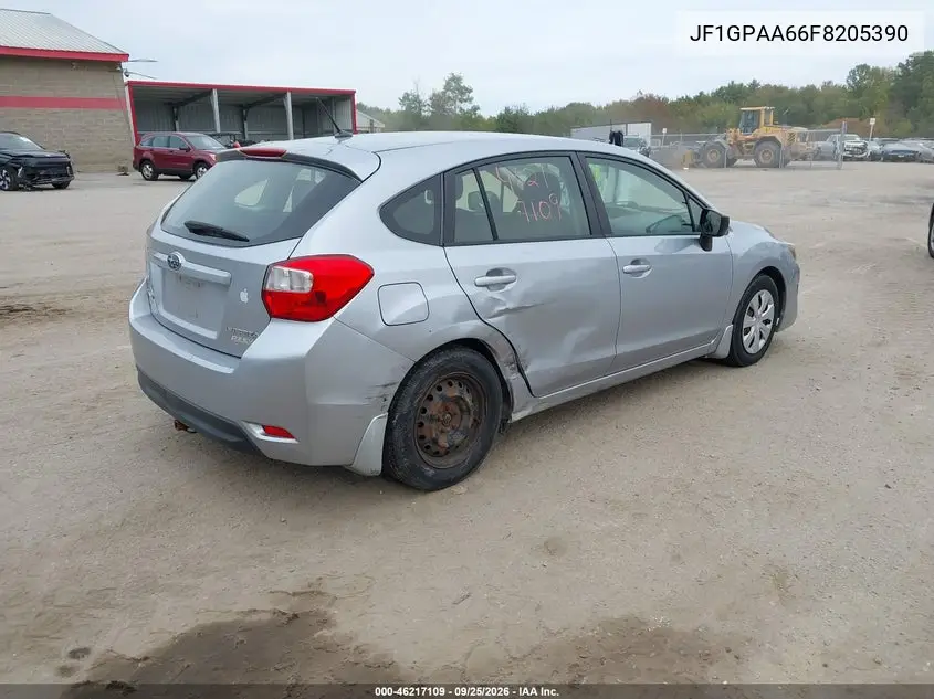 2015 SUBARU IMPREZA VIN JF1GPAA66F8205390 — фото 4