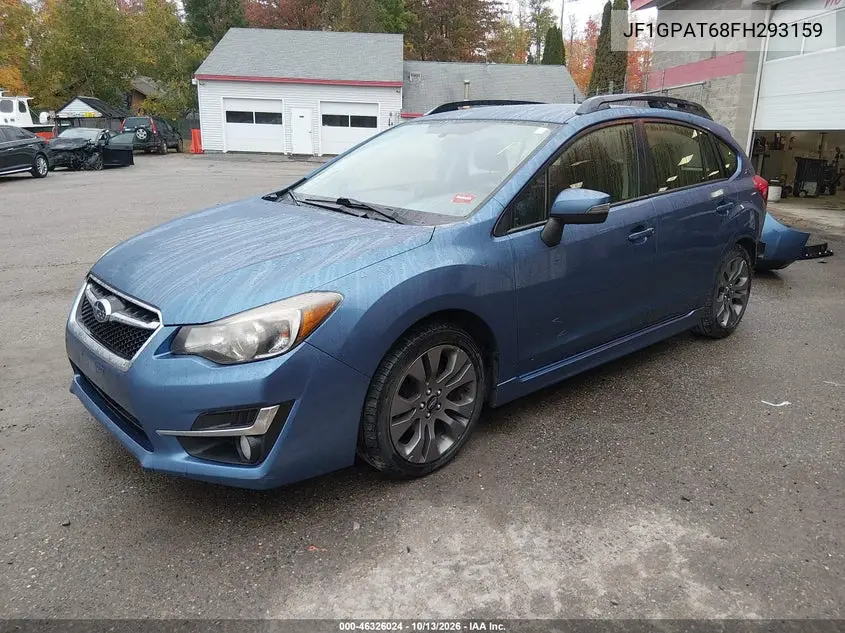 2015 SUBARU IMPREZA VIN JF1GPAT68FH293159 — фото 2