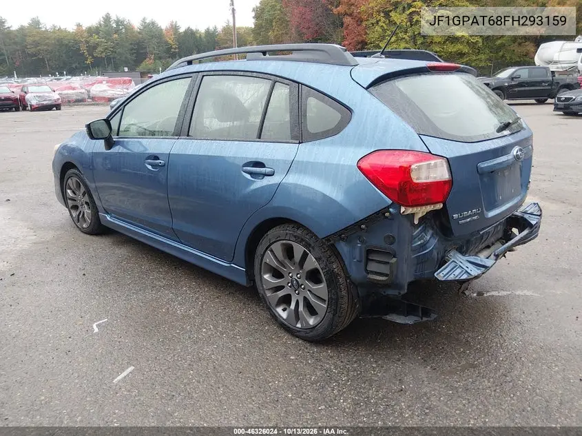 2015 SUBARU IMPREZA VIN JF1GPAT68FH293159 — фото 3