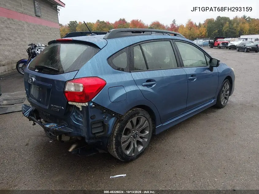 2015 SUBARU IMPREZA VIN JF1GPAT68FH293159 — фото 4