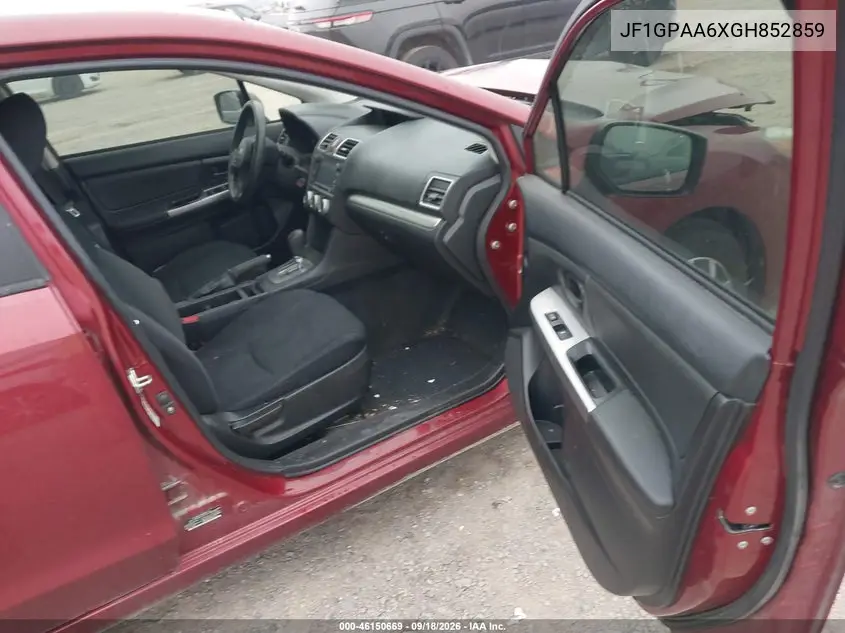 2016 SUBARU IMPREZA VIN JF1GPAA65GH252850 — фото 5