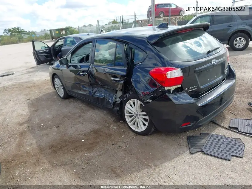 2016 SUBARU IMPREZA VIN JF1GPAK64G8305522 — фото 3