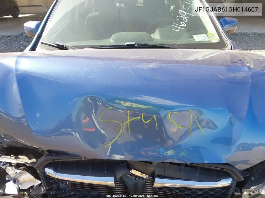 2016 SUBARU IMPREZA VIN JF1GJAB61GH014607 — фото 10