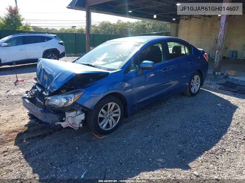 2016 SUBARU IMPREZA VIN JF1GJAB61GH014607 — фото 2